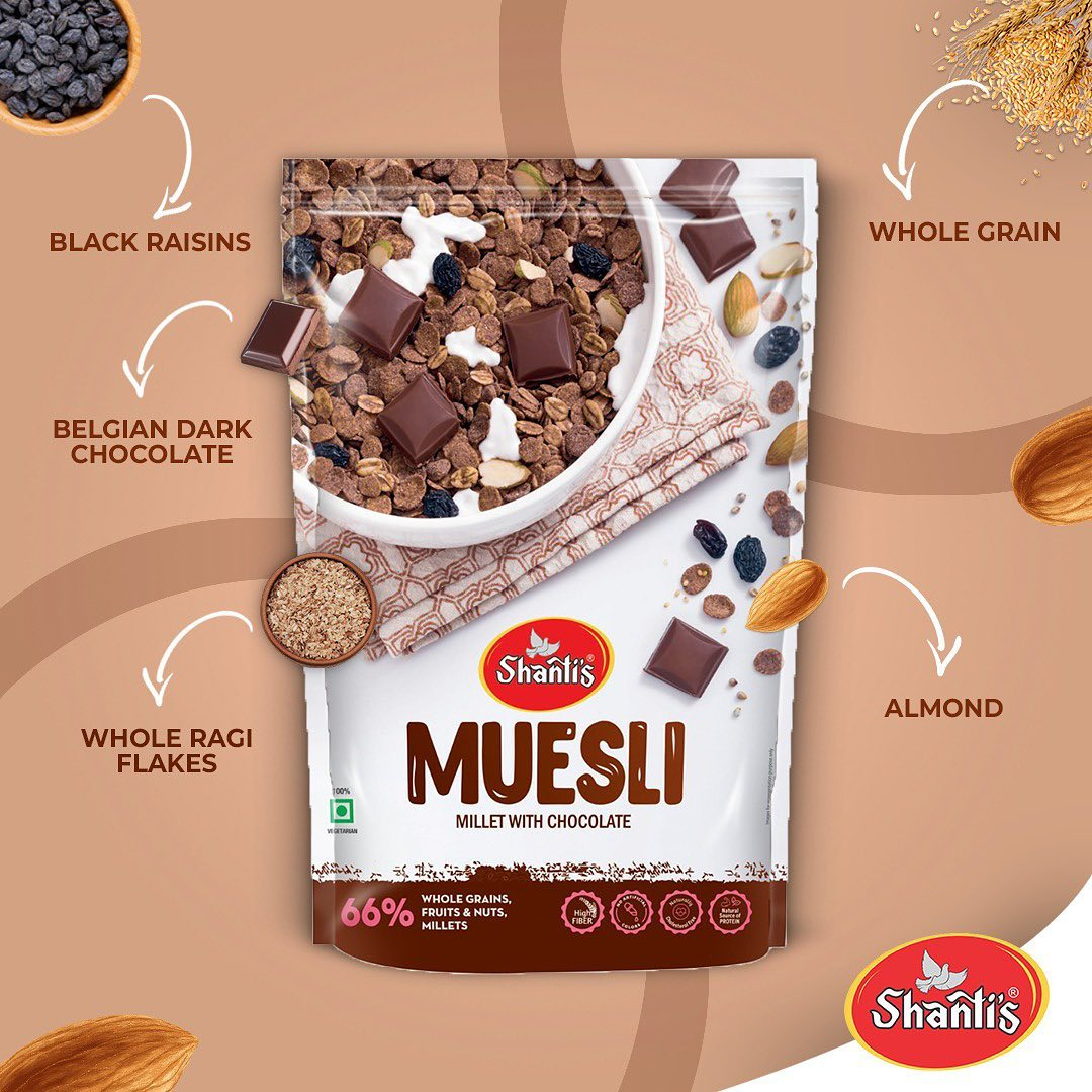 Muesli Millet With Chocolate 500g