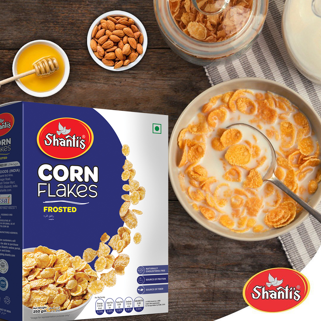 Corn Flakes Frosted 250g Box